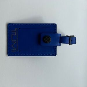 Tumi Electric Blue Luggage Tag